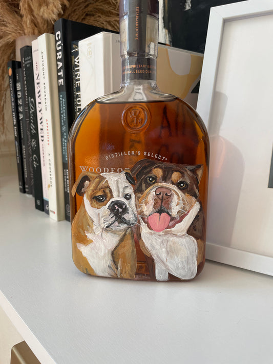 Custom Bottle with 2 animals